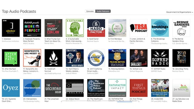 TRSA Podcast Cracks iTunes Top 10 | TRSA