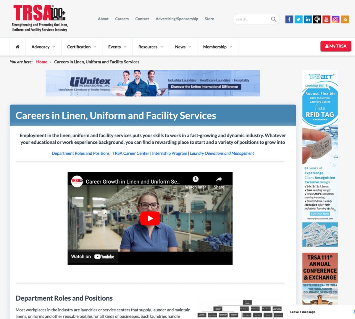 career center website