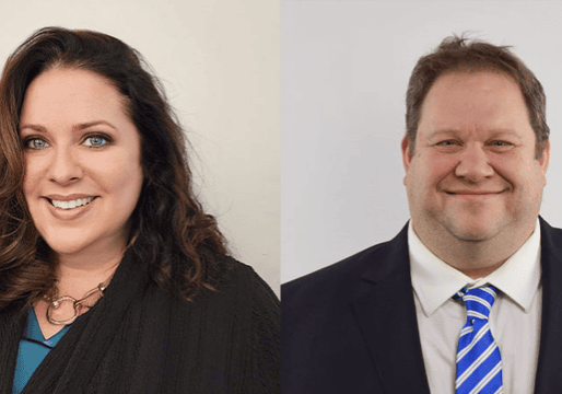 Left to Right: Sara Reed and Brian Schlichting