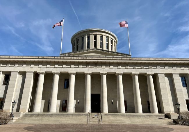 ohio Statehouse+Exterior